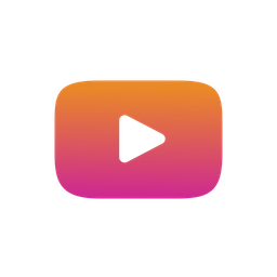 Youtube Logo Icon Download In Gradient Style