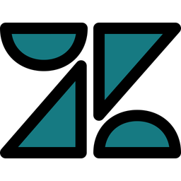 Zendesk Logo Icon - Download in Colored Outline Style