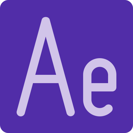 adobe after effects logo icon of flat style available in svg png eps ai icon fonts https creativecommons org licenses by 4 0