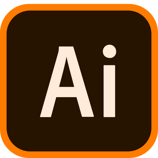 Adobe Illustrator Icon - Download in Flat Style