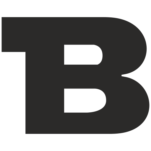 B letter Icon - Download in Glyph Style