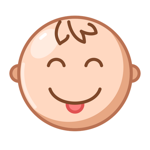 Free Baby Boy Colored Outline Icon - Available in SVG, PNG, EPS, AI
