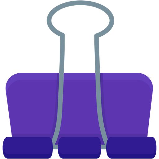 binder clip art