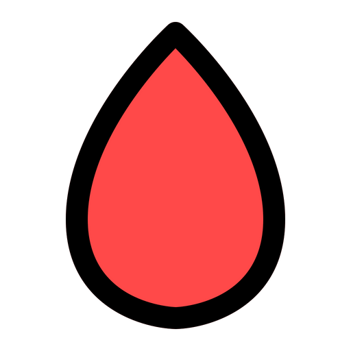 Free Blood Drop Icon Of Colored Outline Style Available In Svg Png Eps Ai Icon Fonts