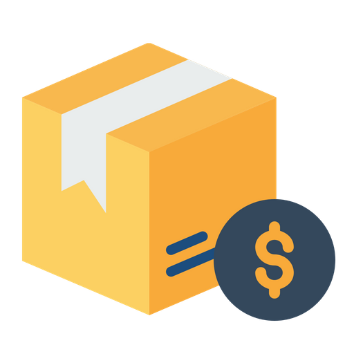 Box Icon - Download in Flat Style
