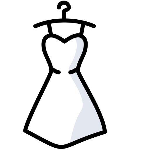 Download Bride Wedding Dress Icon of Colored Outline style ...