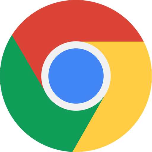 Chrome Logo Icon - Download in Flat Style