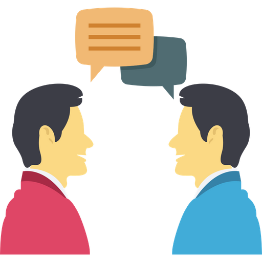 Free Conversation Icon of Flat style - Available in SVG, PNG, EPS, AI ...