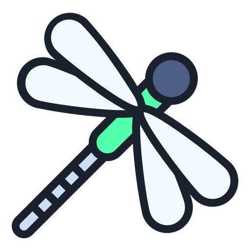 Download Free Dragonfly Icon Of Colored Outline Style Available In Svg Png Eps Ai Icon Fonts