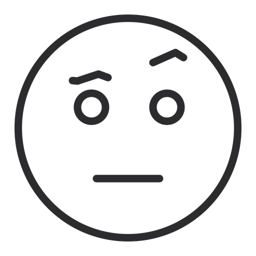 Free Face With Raised Eyebrow Line Emoji Icon Available In Svg Png Eps Ai Icon Fonts