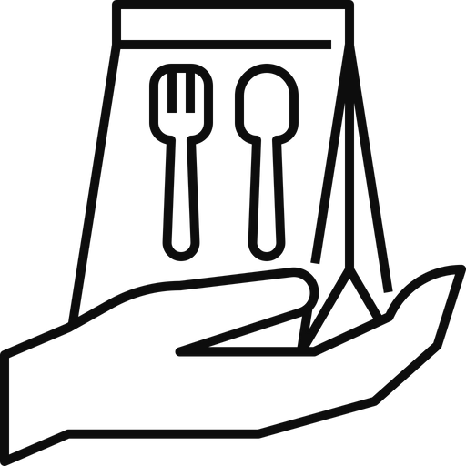 Free Food Delivery Icon Of Line Style Available In Svg Png Eps Ai Icon Fonts