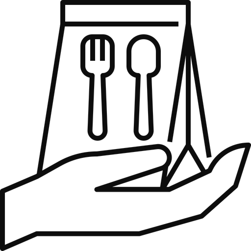 Free Food Delivery Icon Of Line Style Available In Svg Png Eps Ai Icon Fonts