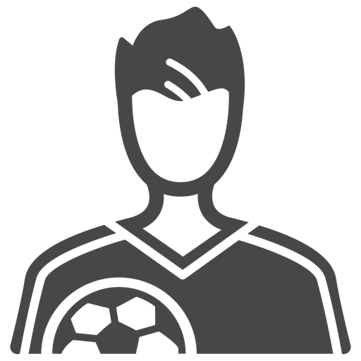 Football Player Icon  Download in Glyph Style