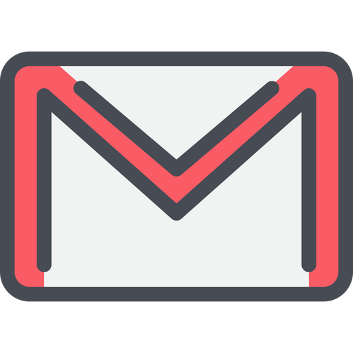 Gmail Icon - Download in Colored Outline Style