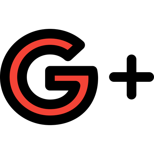 Free Google Plus G Colored Outline Logo Icon Available In Svg Png Eps Ai Icon Fonts