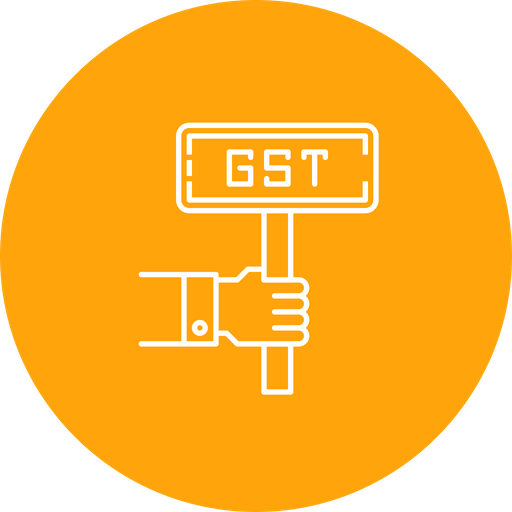 Gst Icon Download In Line Style