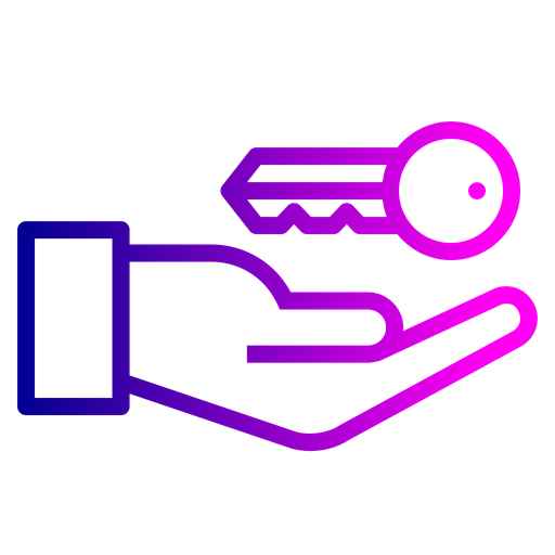 Handover Icon - Download in Line Style