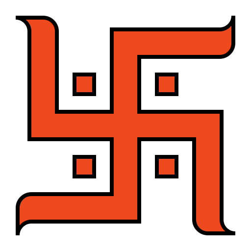 hindu-icon-download-in-colored-outline-style
