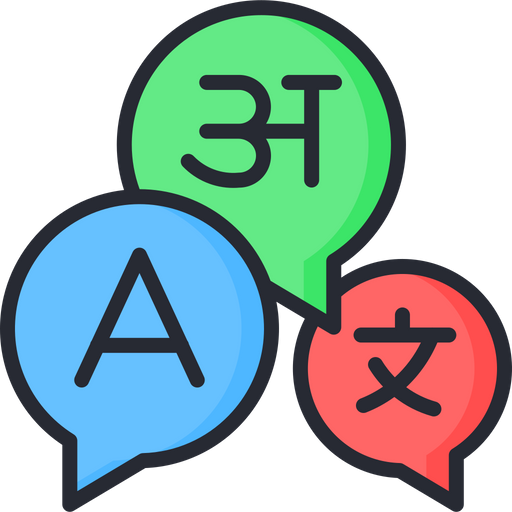 Free Languages Icon of Colored Outline style - Available in SVG, PNG
