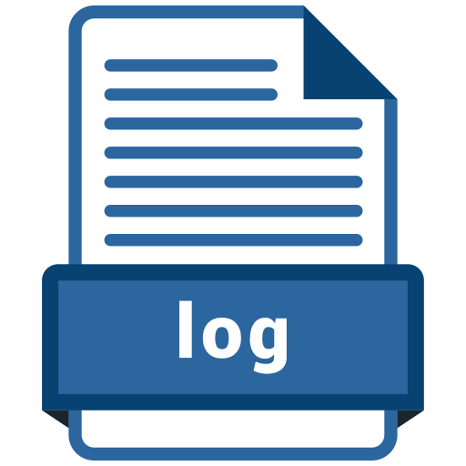Log File Icon Of Colored Outline Style Available In Svg Png Eps Ai Icon Fonts