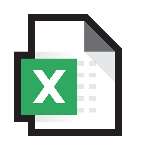 Free Microsoft excel Icon of Colored Outline style - Available in SVG