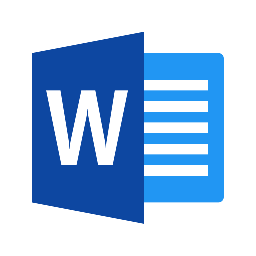 Microsoft Word Icon Of Flat Style Available In Svg Png Eps Ai Icon Fonts