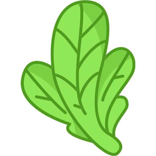 Mustard greens Icon - Download in Colored Outline Style