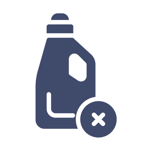 No Liquid Detergent Icon of Glyph style - Available in SVG, PNG, EPS, AI & Icon fonts