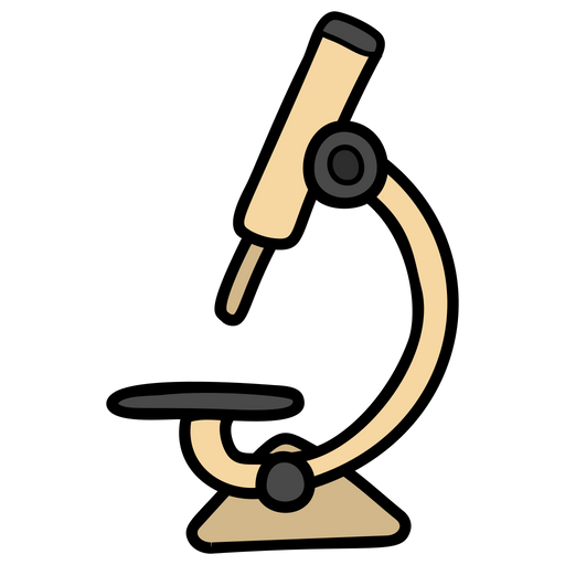 Optical Microscope Icon Download in Doodle Style