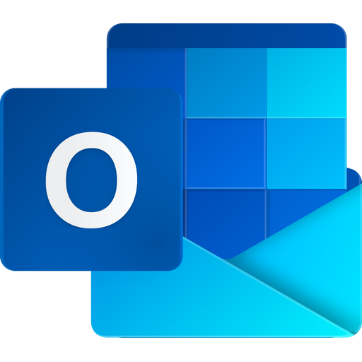 Outlook Icon Download In Flat Style