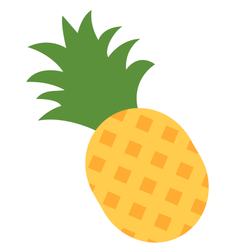 Download Pineapple Emoji Icon Of Flat Style Available In Svg Png Eps Ai Icon Fonts SVG, PNG, EPS, DXF File