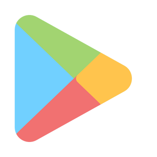 Playstore Icon - Download In Flat Style