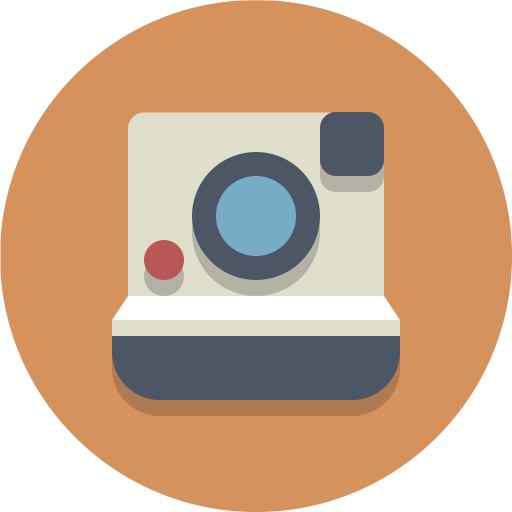 Polaroid Camera Icon Of Flat Style Available In Svg Png Eps Ai Icon Fonts