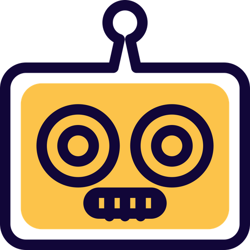 Probot Logo Icon - Download in Colored Outline Style