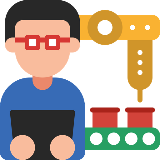 Product Manager development Icon - Download in Flat Style