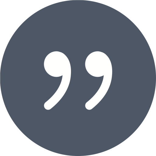 Quote Icon - Download in Glyph Style