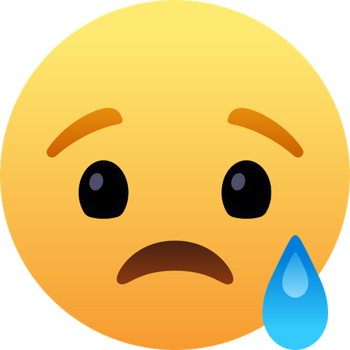 Sad Face Logo