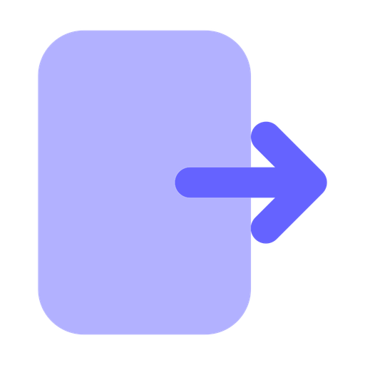 Signout Awesome Monochrome Icon Font Unicons IconScout