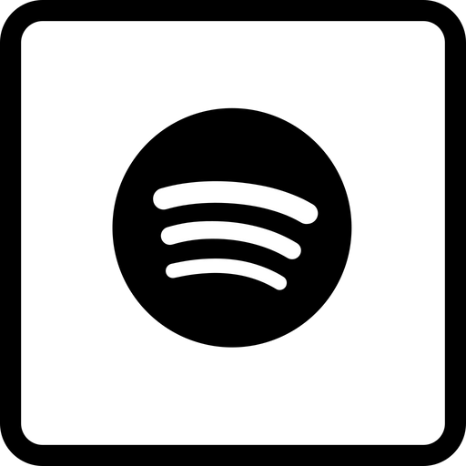 Spotify Logo Icon - Download in Line Style