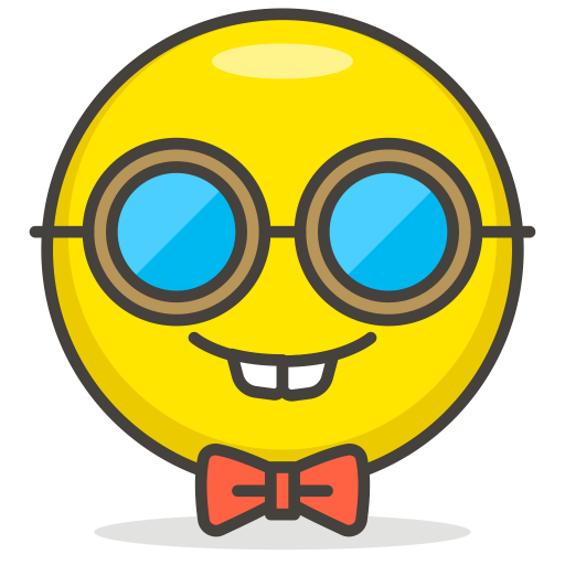 Swag Emoji Icon Download in Colored Outline Style