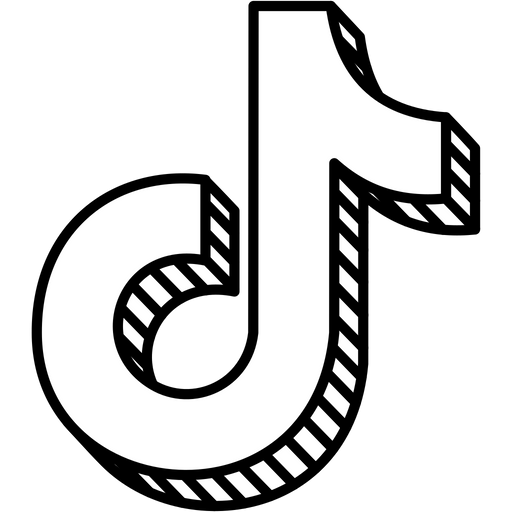 Free Tiktok Line Icon Available In Svg Png Eps Ai Icon Fonts