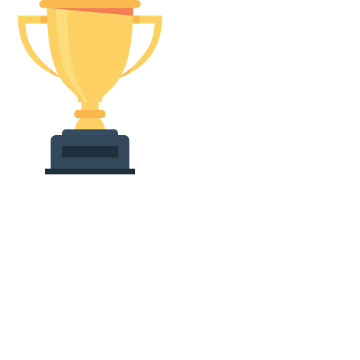 Free Trophy Flat Icon Available In Svg Png Eps Ai Icon Fonts