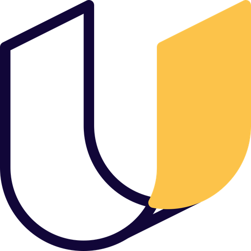 Udacity Logo Icon Download In Colored Outline Style