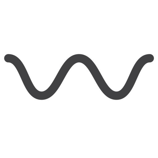 Wavy Icon - Download in Flat Style