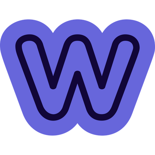 Weebly Logo Icon - Download in Colored Outline Style