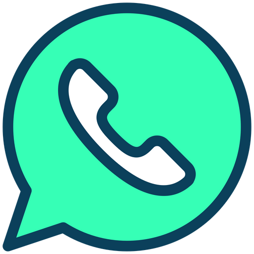 Whatsapp Icon - Download in Colored Outline Style