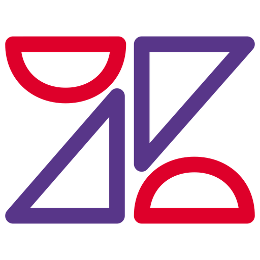 Zendesk Logo Icon - Download in Line Style