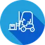 Entrega, Envio, Mercadorias, Pacotes, Caixas, Transporte, Empilhadeira