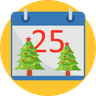 icon for 25 date