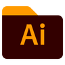 icons for adobe illustrator folder